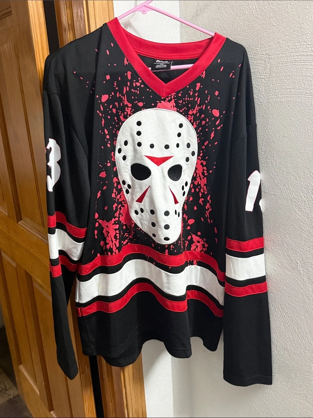 Friday the 13th mini backpack+Jason Voorhees 13 Jersey XXL🔪🩸